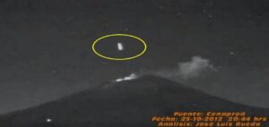 Ufo nel Popocatepetl